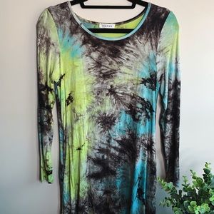 Tie-dye dress